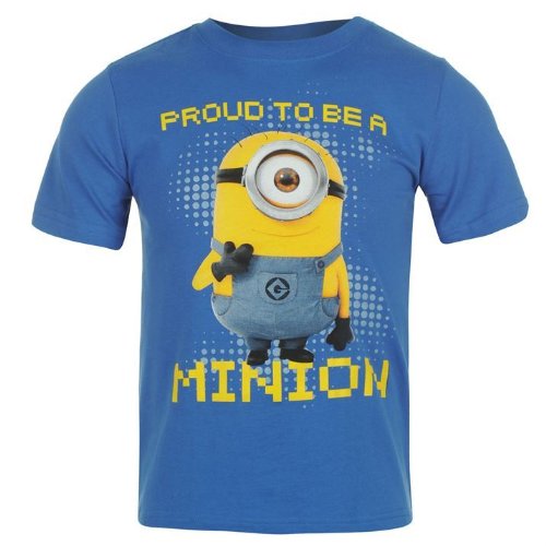 Character Me T Shirt Boys[7-8 Yrs,Blue]